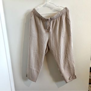 Cotton Muslin Pants